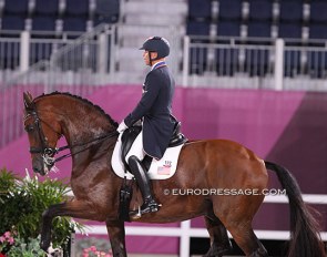 Steffen Peters and Suppenkasper at the 2021 Tokyo Olympics :: Photo © Astrid Appels