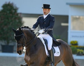 David Engelen and Royal Rubinstein at the 2018 Aachen Dressage Days :: Photo © Astrid Appels