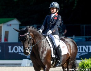 Archive photo: Georgia Wilson on Midnight at the 2019 European Para Dressage Championships in Rotterdam :: Photo © Sharon Vandeput / Hippofoto.be