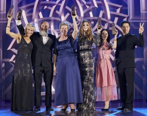 Winners at the FEI Awards Gala 2019 presented by Longines at the Kremlin in Moscow (RUS). Copyright: FEI/Liz Gregg
