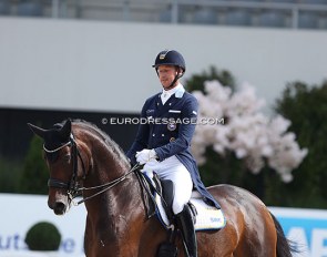 Patrik Kittel and Fiontini at the 2021 CDIO Aachen :: Photo © Astrid Appels