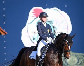 Amanda Lindholm and Rozette at the 2021 CDIO-YR Hagen :: Photo © Astrid Appels