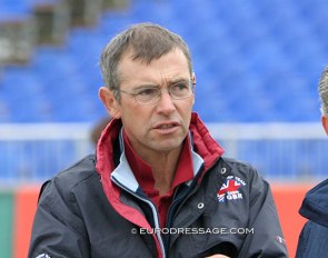 David Trott at the 2005 European Dressage Championships in Hagen :: Photo © Astrid Appels