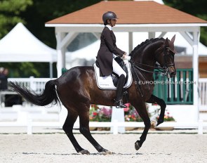 Barbara Bertschinger and Rubin Cortes at the 2018 CDIO Compiegne :: Photo © Astrid Appels