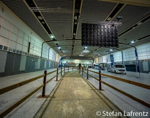 Empty corridors at the 2020 CDI Dortmund when corona hit Europe and the continent went into lockdown :: Photo © Stefan Lafrentz