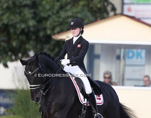 Laura Gotteberg Jakobsen and Romio Hojros at the 2020 CDI Hagen :: Photo © Astrid Appels