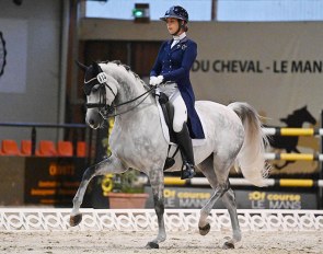 Pauline Guillem on Barcelona de Malleret at the 2021 French Championships for 7-year olds :: Photo © Les Garennes