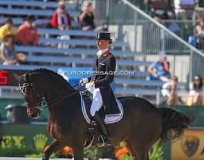 Imke Schellekens-Bartels and Sunrise at the 2010 World Equestrian Games in Lexington :: Photo © Astrid Appels