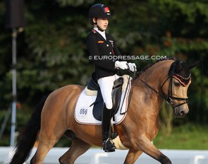 Lucie-Anouk Baumgurtel and Massimiliano at the 2018 CDIO-P Hagen :: Photo © Astrid Appels
