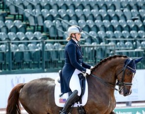 Lauren Asher and West Side at the 2019 CDIO Wellington :: Photo © Sue Stickle
