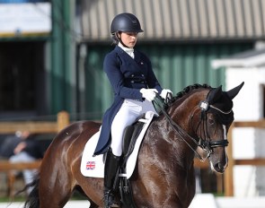 Alicia Lee and Bonita at the 2020 CDI Grote Brogel :: Photo © Astrid Appels