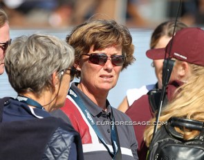 Anne-Mette Binder at the 2021 European Dressage Championships :: Photo © Astrid Appels