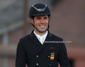 Severo Jurado Lopez at the 2021 CDI Grote Brogel in Belgium :: Photo © Astrid Appels