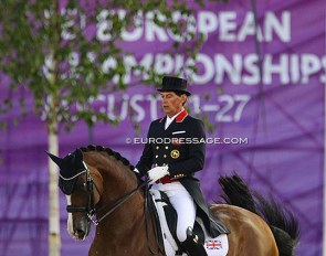 Emile Faurie and Lollipop at the 2017 European Dressage Championships :: Photo © Astrid Appels