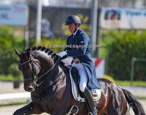 Jordi domingo Coll and Dolman at the 2019 CDI Nieuw en St. Joosland :: Photo © Astrid Appels