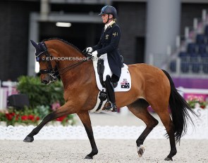 Mary Hanna and Calanta at the 2021 Olympic Games :: Photo © Astrid Appels