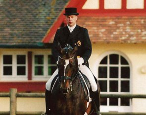 Johan Zagers and Mio d'Baugy at the 2001 CDI Le Touquet :: Photo © private