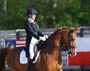 Ellen Linden Urnes and Fairy Tale at the 2019 CDI Sint-Truiden :: Photo © Astrid Appels