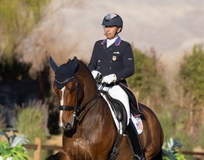 Steffen Peters and Suppenkasper at the 2022 CDI Thermal :: Photo © Terri Miller