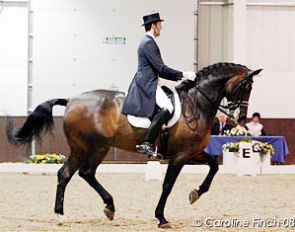 Wim Verwimp and Maxwil V at the 2008 CDI Addington :: Photo © Caroline Finch