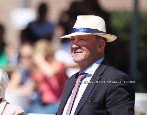 Dutch 5* judge Eddy de Wolff van Westerrode (NED) :: Photo © Astrid Appels