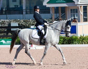 Charlotte Merle-Smith and Guata at the 2022 CPEDI Wellington :: Photo © Sue Stickle