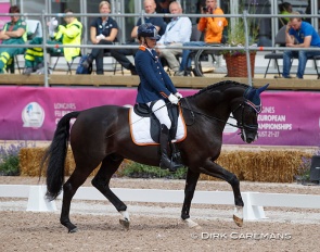 Nicole den Dulk at the 2017 European Championships in Gothenburg :: Photo © Dirk Caremans