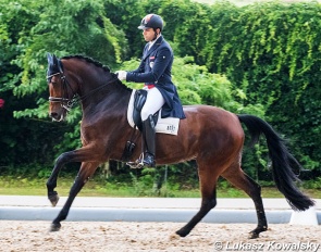 Christian Schumach and Cara Mia RCF at the 2018 CDI Achleiten :: Photo © Lukasz Kowakski