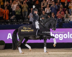 Weihegold retirement ceremony at the 2022 World Cup Finals :: Photo © Dirk Caremans