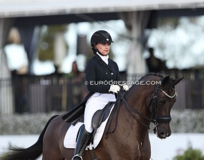 Mackenzie Peer and Ansgar at the 2022 CDI Wellington :: Photo © Astrid Appels