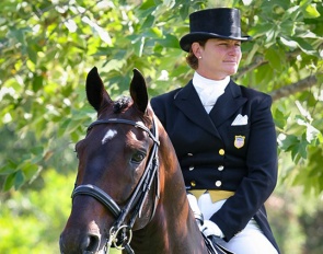 Leslie Morse and KWPN stallion Kingston :: Photo © Terri Miller