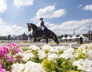 International dressage sport at the 2022 CDI 3* Geesteren