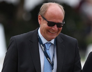 Henning Lehrmann at the 2021 European Dressage Championships :: Photo © Astrid Appels