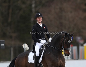 Kristian Wurtz Green and Bovbjergs Zhivago at the 2022 CDI Opglabbeek :: Photo © Astrid Appels