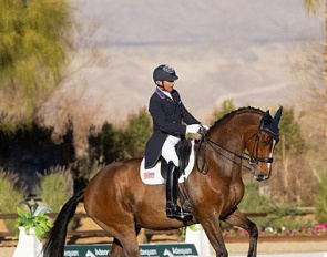 Steffen Peters and Suppenkasper at the 2022 CDI Thermal :: Photo © Terri Miller