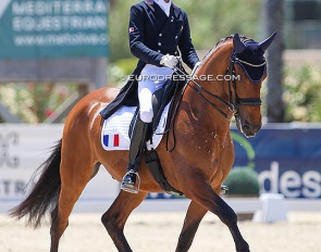 Arthur Barthel on Bambino de Massa at the 2021 European JR/YR Championships :: Photo © Astrid Appels