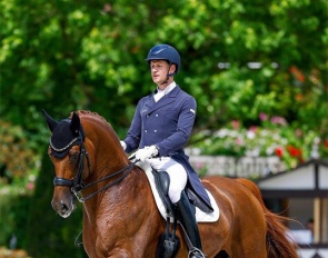 Matthias Rath and Destacado FRH at the 2021 CDN Kronberg :: Photo © Stefan Lafrentz
