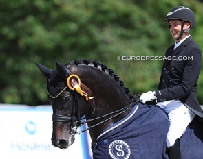Andreas Helgstrand and Jovian win the 2022 Aachen Dressage Days' Grand Prix on Monday 13 June 2022 :: Photo © Astrid Appels