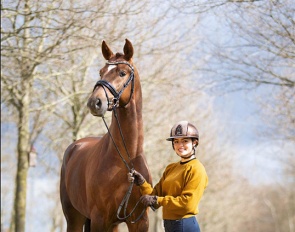 Beatrice Arturi with Gestut Sprehe's Toto Gold :: Photo © Nadine Harms