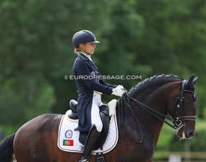 Maria Caetano and Fenix de Tineo at the 2022 CDIO Compiegne :: Photo © Astrid Appels