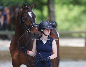 Victoria Campbell with Iotti van Bergsham at the 2022 CDIO Compiegne :: Photo © Astrid Appels