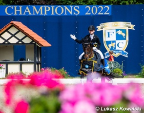 Amber Hennes and Allegro van het Trichelhof  wins the Children individual test :: Photo © Lukasz Kowalski