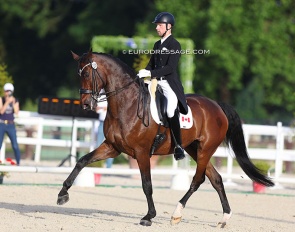 Ryan Torkkeli and Sternenwanderer at the 2022 CDI Jardy :: Photo © Astrid Appels