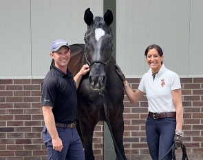 Tristan Tucker, Ducati and Silvia Rizzo combining Grand Prix dressage sport with natural horsemanship