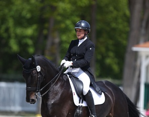Heike Holstein and Sambuca at the 2019 CDIO Compiegne :: Photo © Astrid Appels