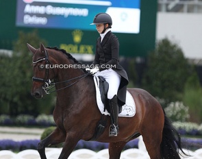 Anna Guseynova and Delano at the 2021 CDIO Aachen :: Photo © Astrid Appels
