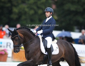 Manuel Dominguez on Escamillo at the 2021 World YH Championships :: Photo © Astrid Appels