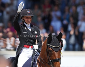 Cathrine Dufour and Vamos Amigos at the 2022 CDIO Aachen :: Photo © Astrid Appels