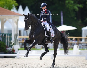 Charlotte Fry and Glamourdale at the 2022 CDIO Compiegne :: Photo © Astrid Appels