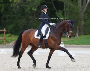 Trude Hestengen and Christianslund Furstino at the 2022 CDI Troisdorf :: Photo © Astrid Appels